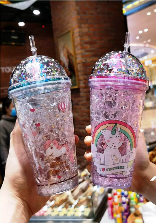 Unicorn Sipper🦄 with Freezing Gel Effect