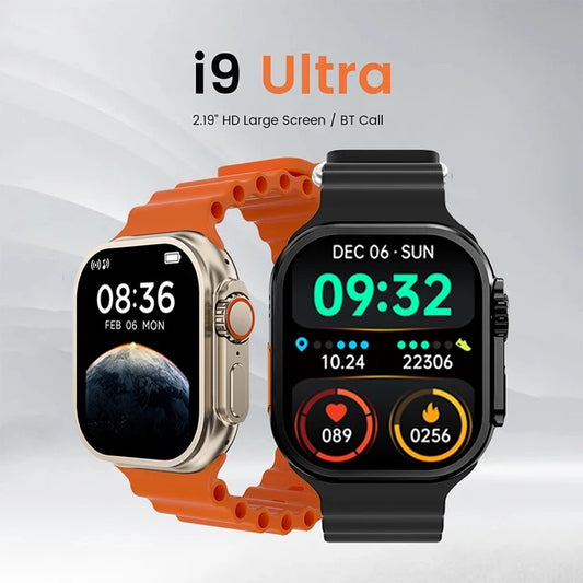 i9 Ultra smart watch with 2.19 inch large screen